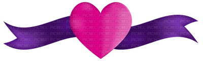 Kaz_Creations Love Banner Heart Deco Colours - PNG gratuit