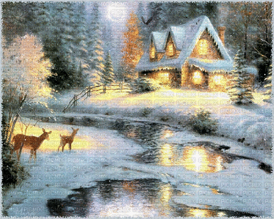 invierno by EstrellaCristal - Nemokamas animacinis gif