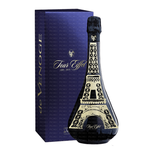 Champagne "Tour Eiffel",deko.tube,Pelageya - zadarmo png