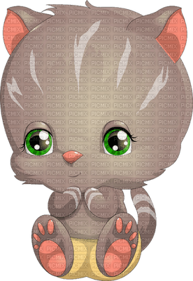 minou-deco-cat-kitten - gratis png
