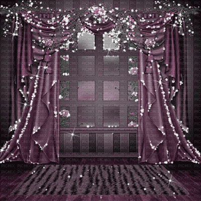 dolceluna background animated curtains fantasy - Gratis geanimeerde GIF