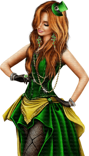 st. Patrick woman  by nataliplus - δωρεάν png