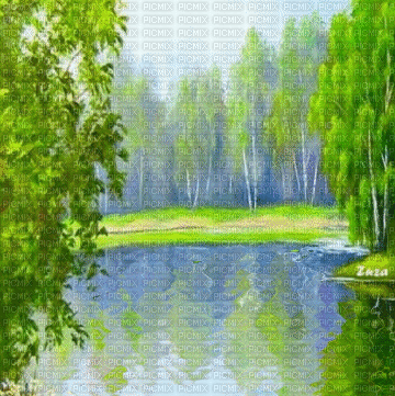 Lake.Lac.Landscape.gif.Victoriabea - Бесплатни анимирани ГИФ