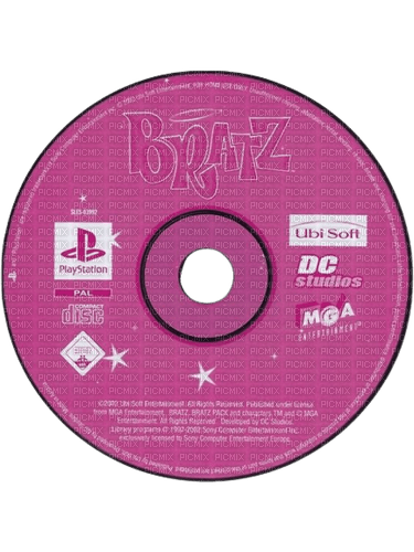 bratz playstation game cd - 無料png