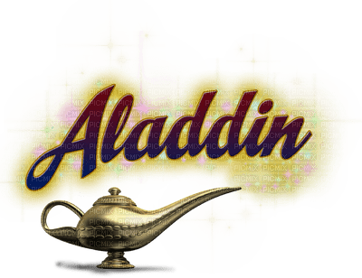 Kaz_Creations Logo Text Aladdin - gratis png