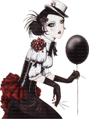 Gothic woman bp - 無料png