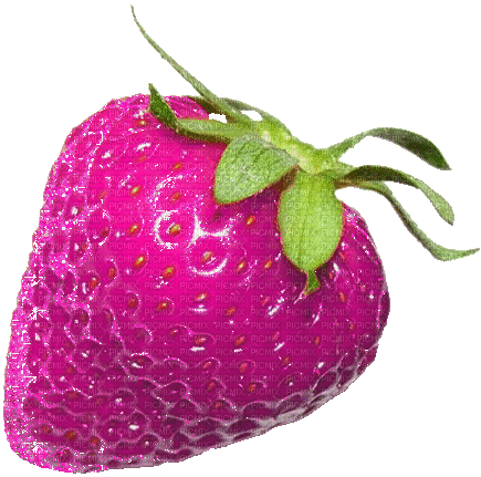 Pink strawberry - png gratis