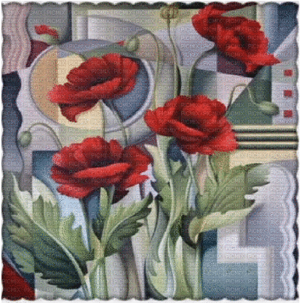 background hintergrund fondo flowers milla1959 - GIF animé gratuit