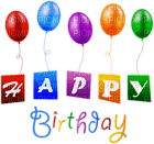 Kaz_Creations Deco Birthday Text Happy Birthday - darmowe png