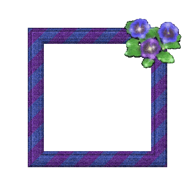 Small Blue/Purple Frame - Animovaný GIF zadarmo