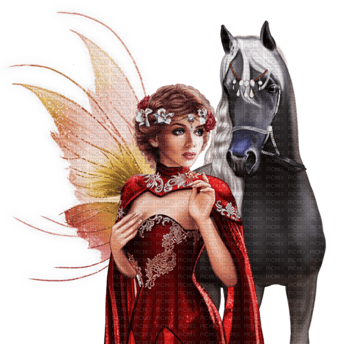 kvinna-häst--woman and horse - nemokama png
