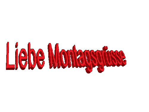 montag - Darmowy animowany GIF