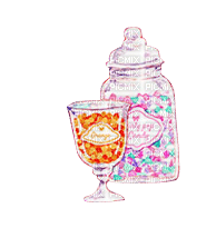 Jar & cup ♫{By iskra.filcheva}♫ - zdarma png