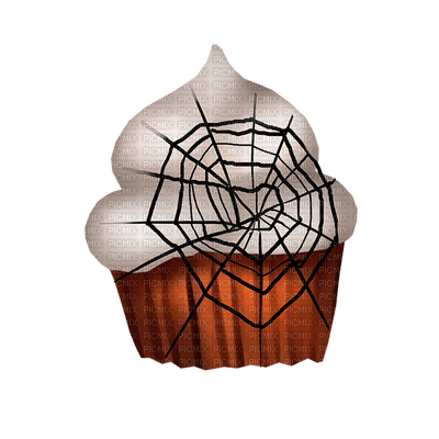 Kaz_Creations Halloween Deco Cakes Cup Cakes - безплатен png