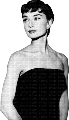 Audrey Hepburn by EstrellaCristal - nemokama png