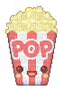 pop corn cute - ücretsiz png