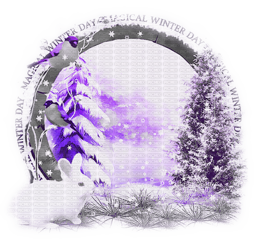 soave background transparent vintage winter circle - 無料png