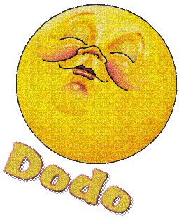 Dodo. Bonne nuit - Gratis geanimeerde GIF