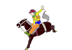 cowboy - Ilmainen animoitu GIF