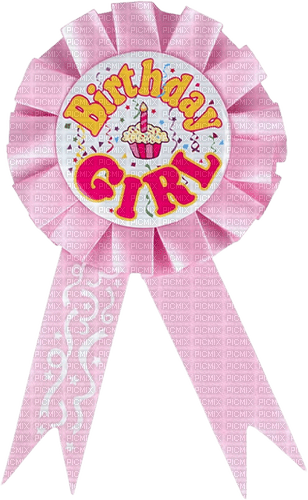 birthday girl - ücretsiz png