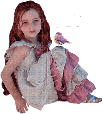 Kaz_Creations Baby Enfant Child Girl Bird - besplatni png
