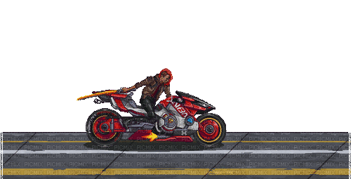 biker - Besplatni animirani GIF