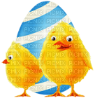 Kaz_Creations Deco Easter Chicks - PNG gratuit