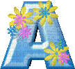 A floral - GIF animado grátis