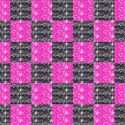 pink glitter checkers - GIF animado grátis