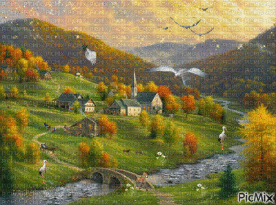 paesaggio - Ingyenes animált GIF