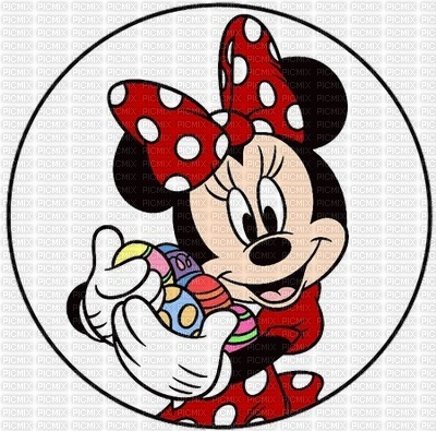 Disney’s Easter Minnie mouse - PNG gratuit