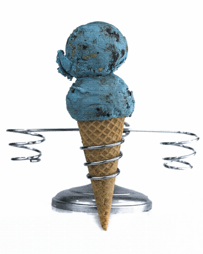 Ice Cream Blue - Bogusia - Free PNG
