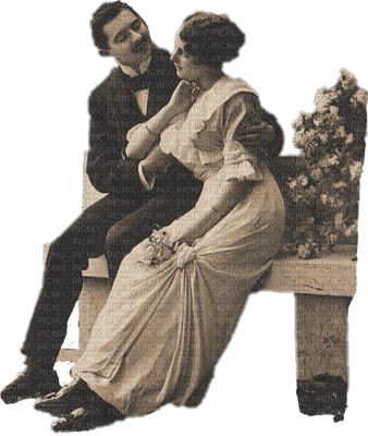 couple Victorian bp - 免费PNG
