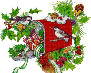 Christmas birds bp - Δωρεάν κινούμενο GIF