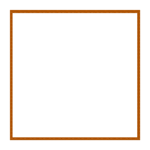 orange frame - 免费PNG