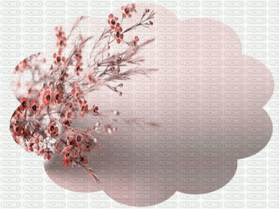 minou-animated-pink-flowers- background - GIF animado gratis