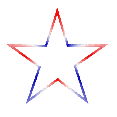 Kaz_Creations America 4th July Independance Day American Star - 無料png