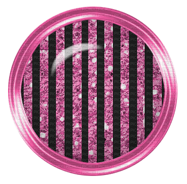 Kaz_Creations Deco Colours Badge Circle Pink - PNG gratuit