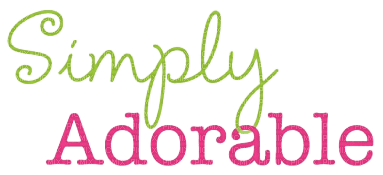 Simply adorable text texte green vert pink rose - zadarmo png