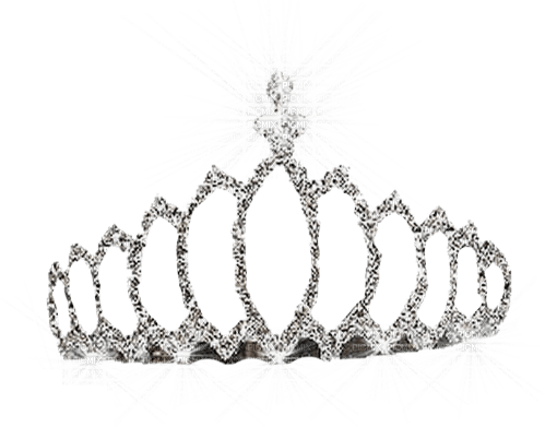 kikkapink deco scrap silver crown - png gratuito