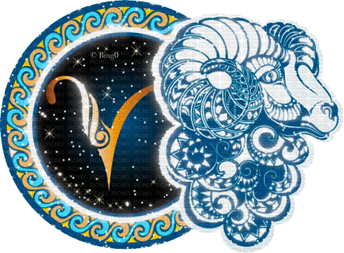 Y.A.M._Zodiac Aries - 無料のアニメーション GIF