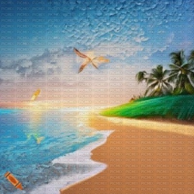 Beach Sunset Island - png gratis