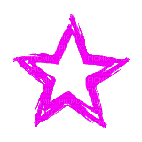 purple star - GIF animasi gratis