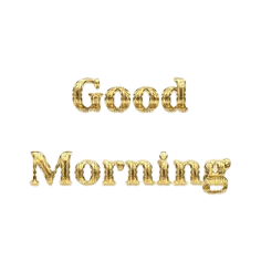 good morning words - фрее пнг