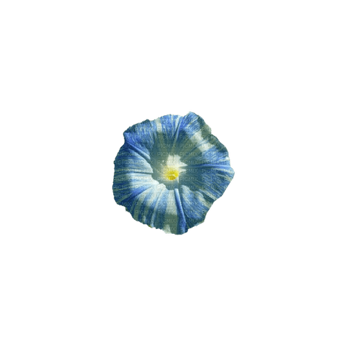 kikkapink deco scrap blue flower - besplatni png