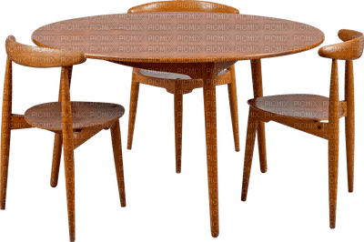 table chair - PNG gratuit