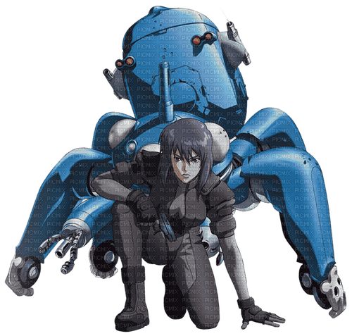 Anime - Ghost in the Shell - zdarma png