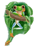 Kaz_Creations Frogs Frog Animated - GIF animado gratis