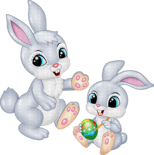 easter bunny - darmowe png