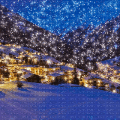 Winter Animated Background - GIF animate gratis